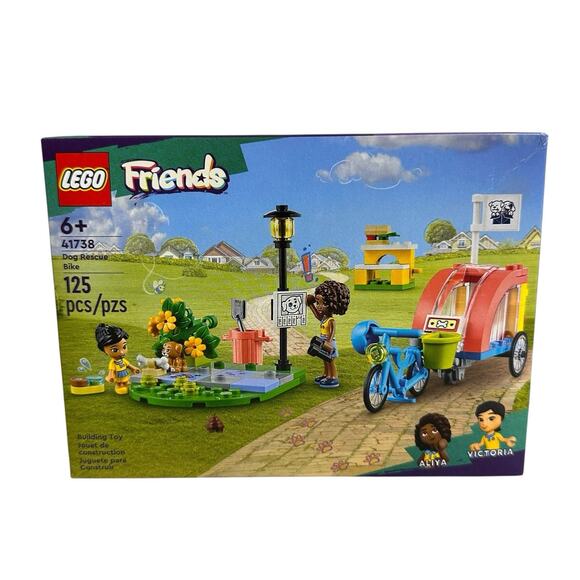 LEGO FRIENDS Dog Rescue Bike 41738 New Sealed - Picture 2 of 5